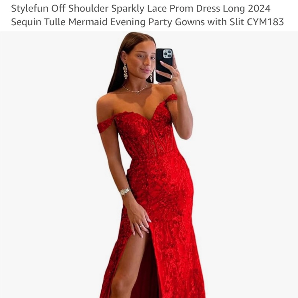Beautiful Elegant dress purchased on Amazon but didn’t wear 🤭💕